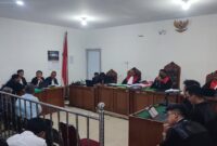 Saat kedua terdakwa memberikan keterangan disidang Tipikor Senin (6/7/2026)