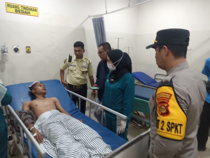 Korban yang Tengah di Rawat di RS Bari