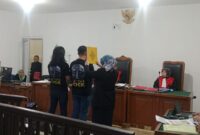 Saat para saksi dihadirkan disidang PN Palembang, Selasa (7/7/2026)