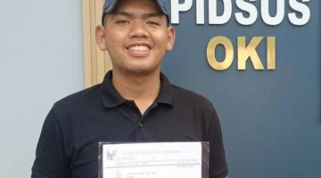 Foto Koordinator Lapangan Forum Pemuda Garuda Sumsel Karel Sinyo
