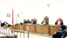 Saat JPU bacakan tanggapan atas eksepsi disidang PN Tipikor Palembang, Rabu (8/7/2026)