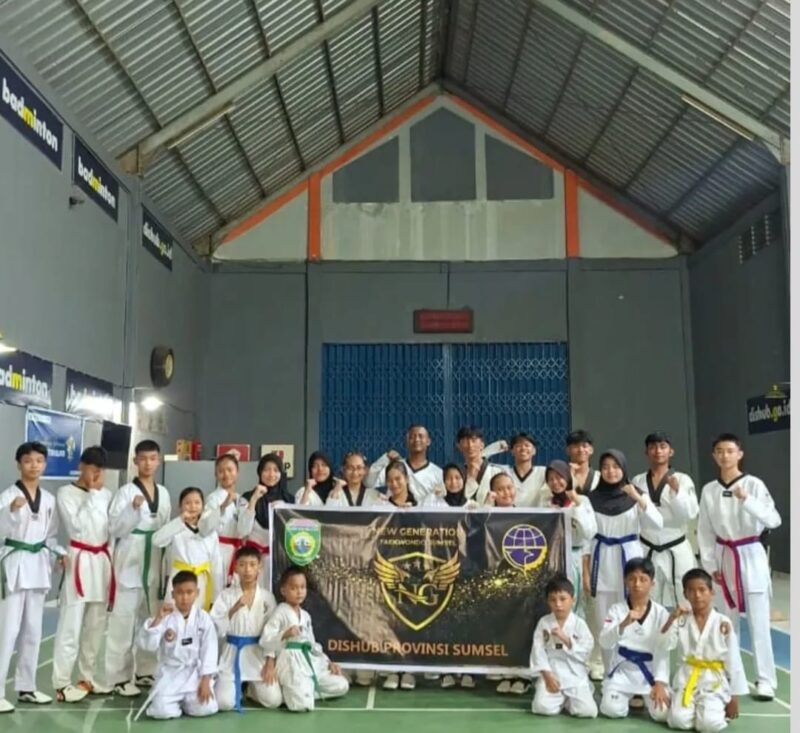 Target Juara Umum, Tim NG Wakili Sumsel di Kejuaraan Taekwondo Nasional di Lampung
