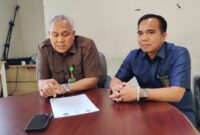 Foto Humas PN Palembang, Chandra Gautama, SH, MH dan Dr. Haryanto, SH, MH,