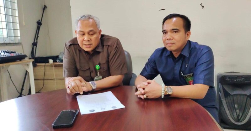 Foto Humas PN Palembang, Chandra Gautama, SH, MH dan Dr. Haryanto, SH, MH,