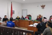 Saat dua orang saksi dihadirkan disidang Tipikor Palembang, Kamis (8/7/2026)
