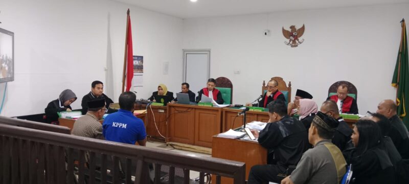 Saat dua orang saksi dihadirkan disidang Tipikor Palembang, Kamis (8/7/2026)
