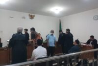 Saat Para saksi dihadirkan disidang PN Tipikor Palembang, Jumad (10/7/2026)