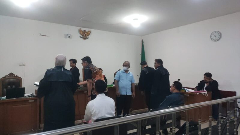 Saat Para saksi dihadirkan disidang PN Tipikor Palembang, Jumad (10/7/2026)