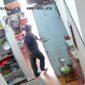 Beraksi Pelaku Pencurian di Toko ABA Terekam CCTV