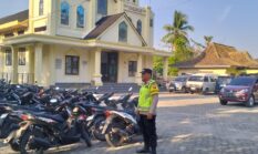 Polsek Buay Madang Timur Amankan Ibadah Minggu Kasih di Gereja Trinitas Bangun Sari