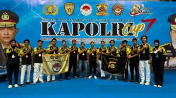 Kontingen Taekwondo Rimau Polda Sumsel Mengoleksi Semua Medali, Kejuaraan Kapolri CUP Ke- 7