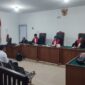 Saat JPU bacakan tuntutan pidana terhadap terdakwa Akhirudin,disidang Tipikor PN Palembang,Senin (13/7/2026)