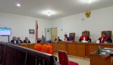 Suasana persidangan di PN Palembang, Selasa (14/7/2026)