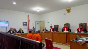Suasana persidangan di PN Palembang, Selasa (14/7/2026)