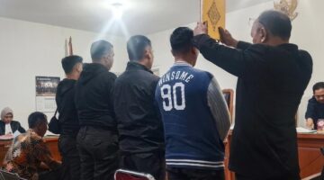 Saat para saksi dihadirkan disidang PN Palembang, Selasa (14/7/2026)