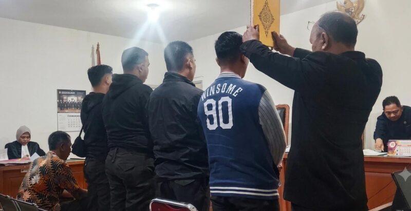 Saat para saksi dihadirkan disidang PN Palembang, Selasa (14/7/2026)