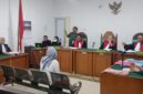 Saat terdakwa memberikan keterangannya dipersidangan PN Palembang, Rabu (15/7/2026)