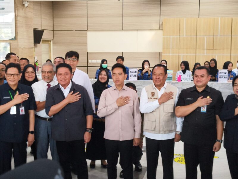 Wapres Gibran Tinjau Layanan RSUD Siti Fatimah, Tekankan Peningkatan Pelayanan Kesehatan