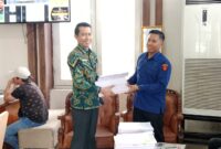 Saat tim kejari Palembang Melimpahkan berkas tiga tersangka ke PN Tipikor Palembang, Kamis (16/7/2026)