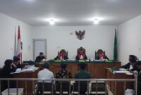 Saat saksi dihadirkan di sidang PN Tipikor Palembang, Kamis (16/7/2026)
