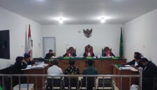 Saat saksi dihadirkan di sidang PN Tipikor Palembang, Kamis (16/7/2026)