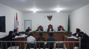 Saat saksi dihadirkan di sidang PN Tipikor Palembang, Kamis (16/7/2026)