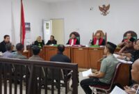 Saat para saksi dihadirkan di sidang Tipikor Palembang, Kamis (16/7/2026)