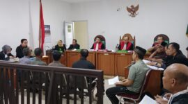 Saat para saksi dihadirkan di sidang Tipikor Palembang, Kamis (16/7/2026)