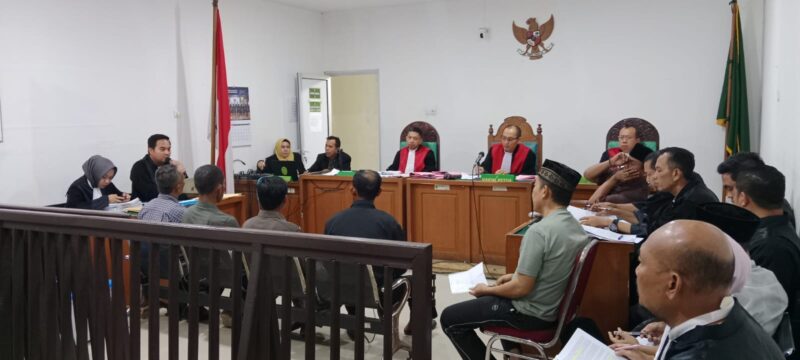 Saat para saksi dihadirkan di sidang Tipikor Palembang, Kamis (16/7/2026)