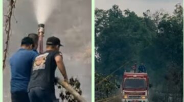 Tiga Instansi di Empat Lawang Kompak Imbau Warga Cegah Karhutla di Tengah Cuaca Ekstrem