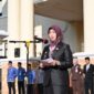 fhoto : wawako pagar alam hj. bertha bertindak sebagai inspektur upacara harkopnas ke-79 dan hani 2026