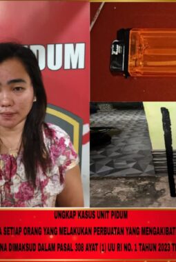 Perempuan Pembakar Rumah Mantan Mertua di PALI Ditangkap Kurang dari 24 Jam