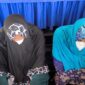 Kedua pelaku saat dihadirkan dalam press release di Polsek Sako Palembang.