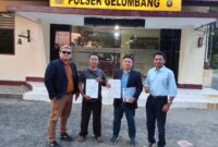 Orang Tua Korban Pembacokan di Gelumbang Resmi Lapor Polisi, Desak Pelaku Segera Ditangkap