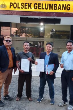Orang Tua Korban Pembacokan di Gelumbang Resmi Lapor Polisi, Desak Pelaku Segera Ditangkap