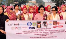 UNESCO Akui Kebaya, DPP PIM Konsolidasikan Gerakan Nasional Bersama Ribuan Perempuan Sumsel