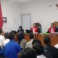 Saat para saksi dihadirkan di sidang PN Palembang,Senin (20/7/2026)