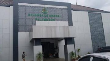 Foto gedung kejari Palembang