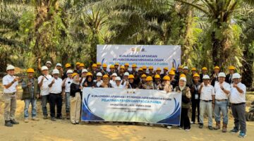Kurangi Kehilangan Hasil, 133 Pekebun Sawit Muara Enim Ikuti Pelatihan Teknik Panen dan Pascapanen