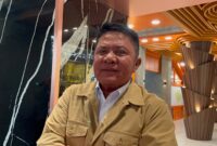 Gubernur Sumsel, Herman Deru saat diwawancarai langsung di Kantor Gubernur, Kamis (23/7/2026). Foto: Tia