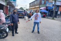 TKP yang berada di Jalan Sultan Mahmud Badaruddin II, Simpang Kades, Kelurahan Sukodadi, Kecamatan Sukarami, Palembang,