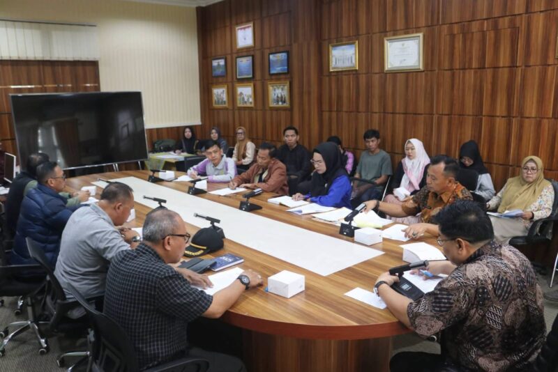 fhoto : rapat penataan aset pemkot pagar alam