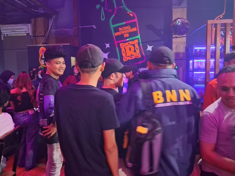 BNNP Sumsel Geruduk Dua Lokasi Hiburan Malam di Palembang