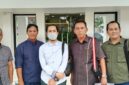 kuasa hukum penggugat, Herry Suyatno SH MH didampingi Bustanul Fahmi, SH, MH saat di demui di PN Palembang, Senin (27/7/2026)