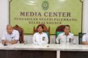 Foto ketua PN Palembang Kelas IA Khusus, Dr. I Nyoman Wiguna, SH, MH,saat gelar Pers Senin (27/7/2026