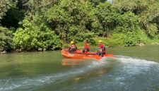 Tim SAR Gabungan lakukan pencarian terhadap korban. Foto: Basarnas Palembang.