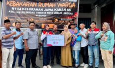 Pertamina Patra Niaga Regional Sumbagsel Ulurkan Tangan, Bantu Korban Kebakaran di Jawa Kanan SS Untuk Bangkit Kembali