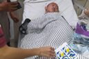 Foto korban saat di rawat di rs Hermina