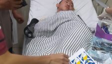 Foto korban saat di rawat di rs Hermina