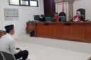 Foto terdakwa dihadirkan disidang PN Tipikor Palembang, Selasa (28/7/2026)